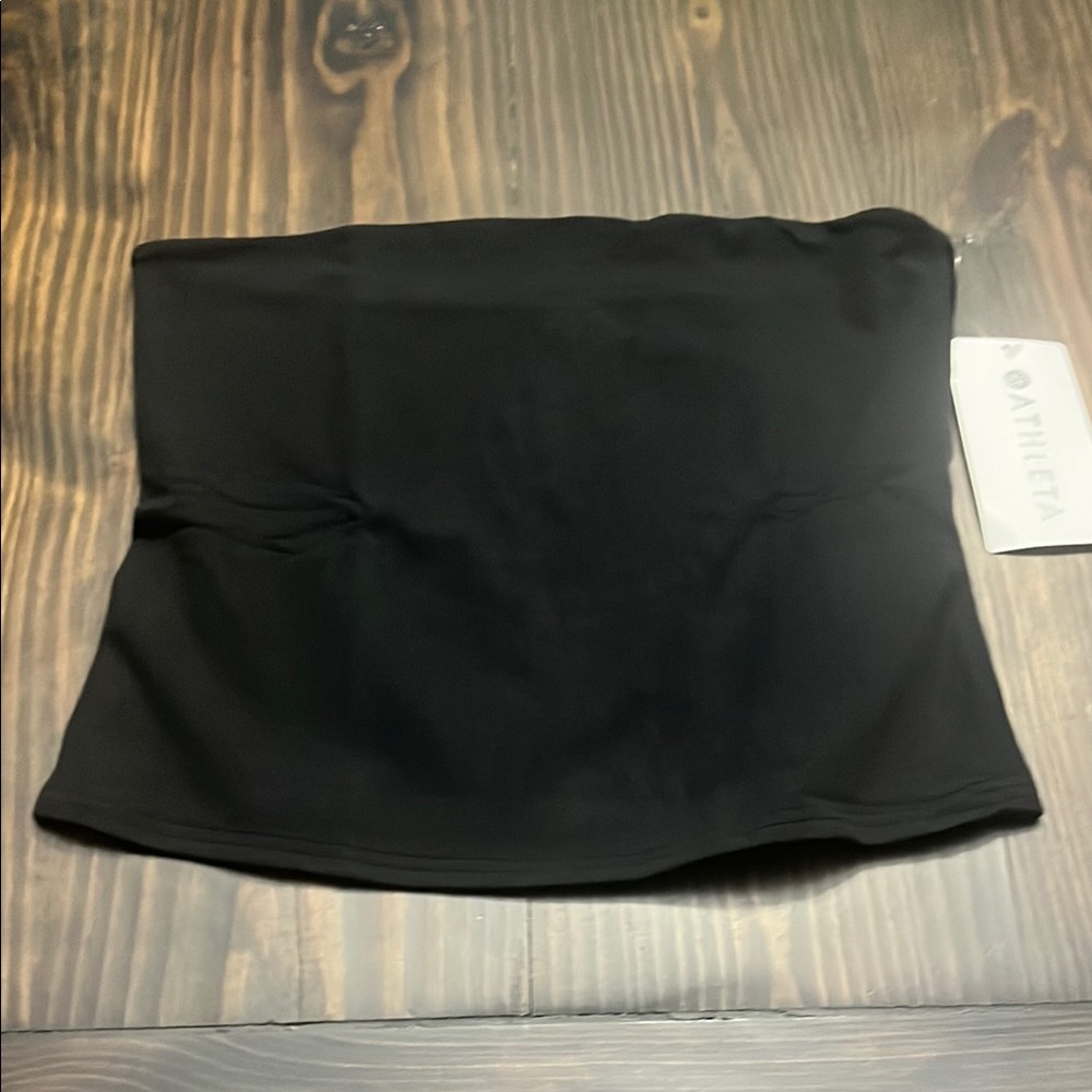Athleta Transcend Black Tube Top